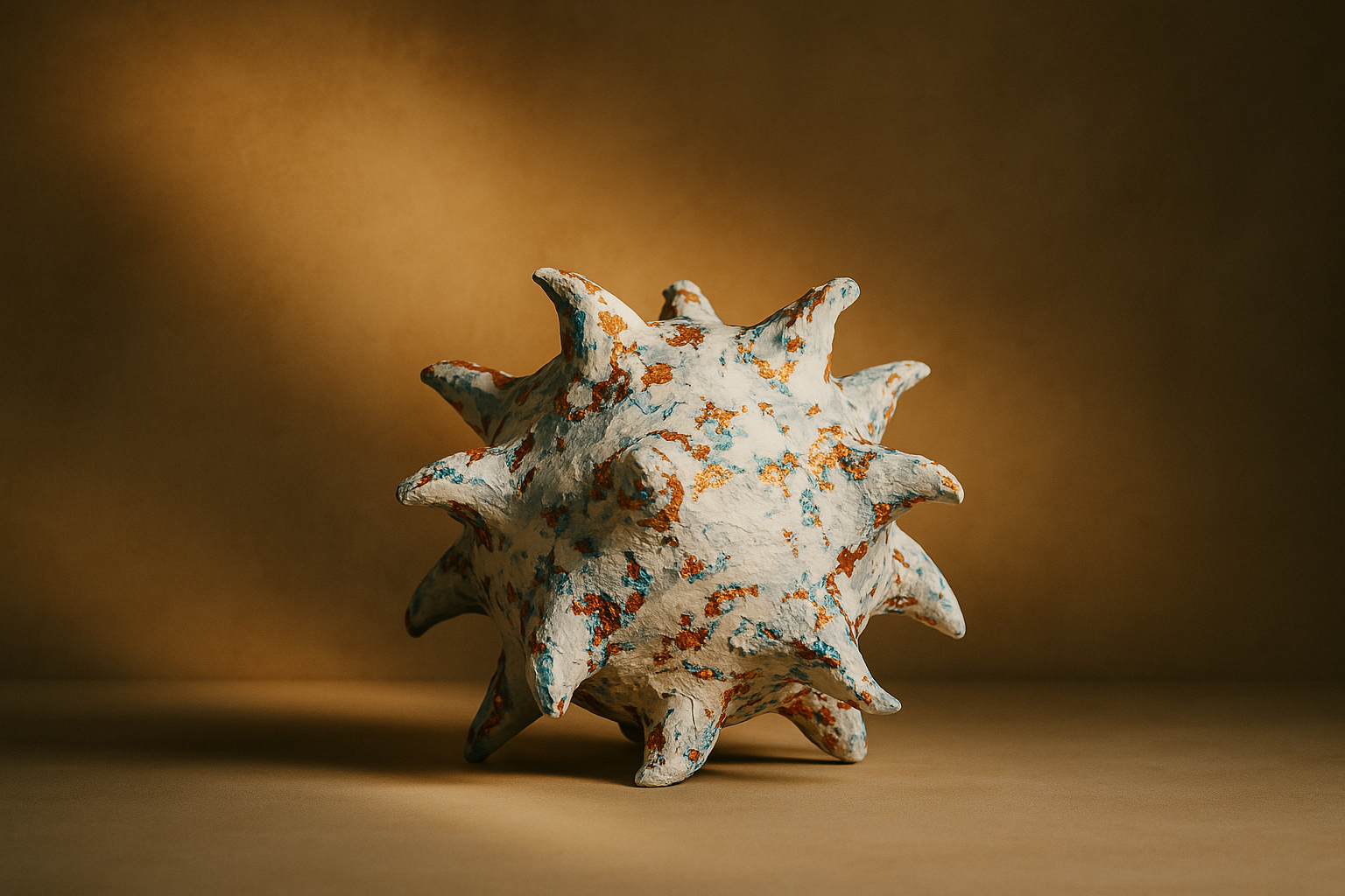 I Touch the World with Sculptural Spikes